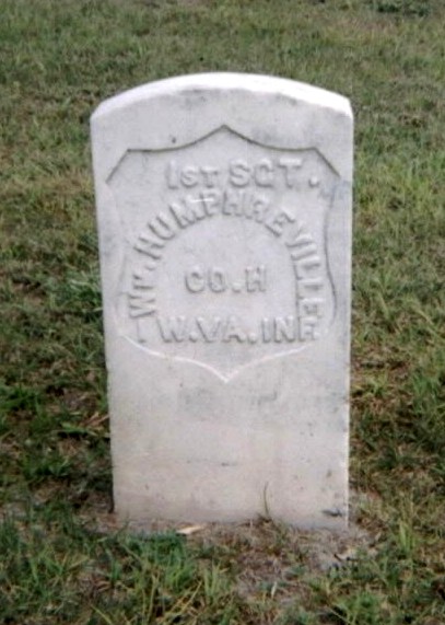 William Humphreville, First West Virginia Infantry, Civil War